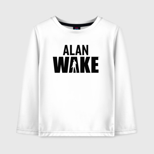 Детский лонгслив хлопок Alan Wake Алан Уэйк