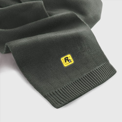 Rockstar logo  – Шарф с вышивкой с принтом купить