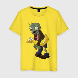 Мужская футболка хлопок Swim Zombie