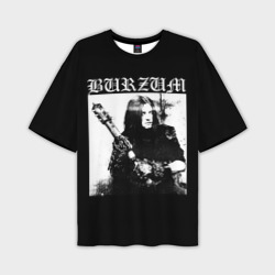 Мужская футболка oversize 3D Burzum Бурзум