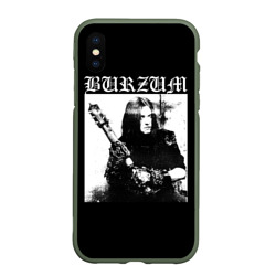 Чехол для iPhone XS Max матовый Burzum Бурзум