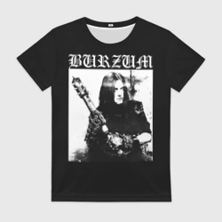 Женская футболка 3D Burzum Бурзум