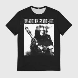 Мужская футболка 3D Burzum Бурзум