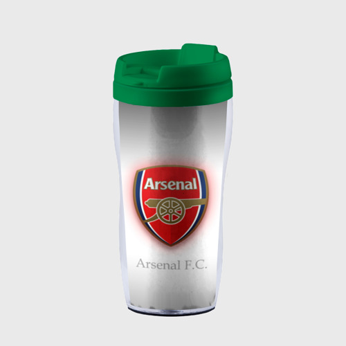 Термокружка-непроливайка F.C. Arsenal, цвет зеленый
