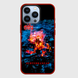 Чехол для iPhone 13 Pro Subterranean - In Flames