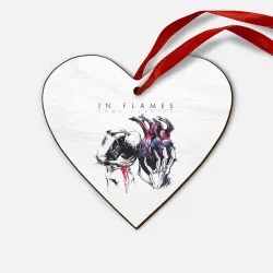 Деревянная игрушка Сердце Come Clarity - In Flames
