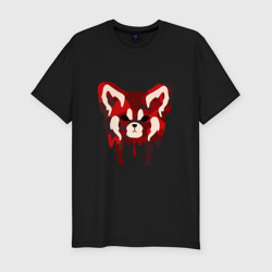 Мужская футболка хлопок Slim Red Panda Camo