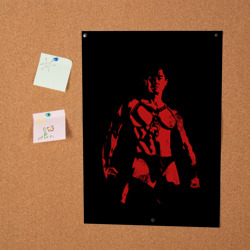 Постер с принтом Dungeon Master Van для любого человека, вид спереди №2. Цвет основы: белый