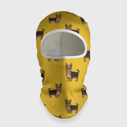 Балаклава 3D Йоркширский терьер паттерн