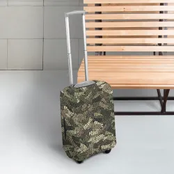 Чехол для чемодана 3D Именной камуфляж Макс - фото 2
