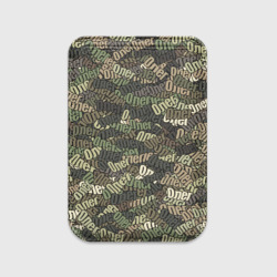 Картхолдер Magsafe магнитный Именной камуфляж Олег