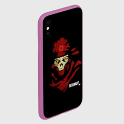 Чехол для iPhone XS Max матовый Рукотворный кошмар - фото 2