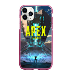 Чехол для iPhone 11 Pro Max матовый Apex Legends boom