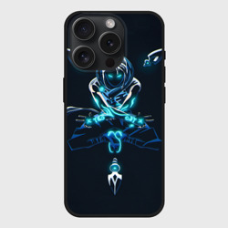Чехол силиконовый для Apple iPhone 15 Pro матовый Рэйф
