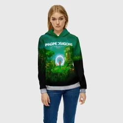 Женская толстовка 3D Origins - Imagine Dragons - фото 2
