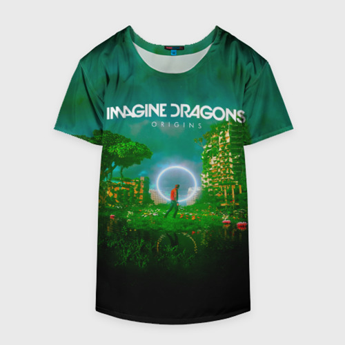 Накидка на куртку 3D Origins - Imagine Dragons, цвет 3D печать - фото 4