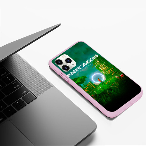 Чехол для iPhone 11 Pro Max матовый Origins - Imagine Dragons, цвет розовый - фото 5