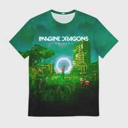Мужская футболка 3D Origins - Imagine Dragons