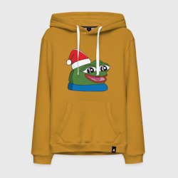 Мужская толстовка хлопок Pepe happy, Пепе хеппи happy new year