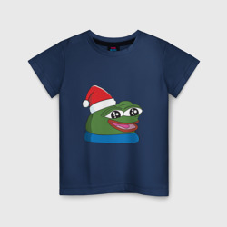 Детская футболка хлопок Pepe happy, Пепе хеппи happy new year