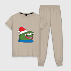 Женская пижама хлопок Pepe happy, Пепе хеппи happy new year