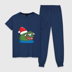 Женская пижама хлопок Pepe happy, Пепе хеппи happy new year