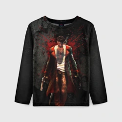 Детский лонгслив 3D Dante definitive edition black