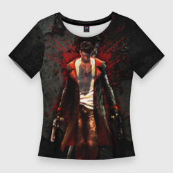 Женская футболка 3D Slim Dante definitive edition black