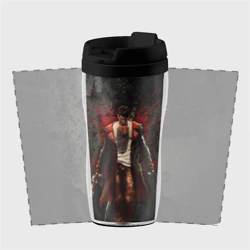 Термокружка-непроливайка Dante definitive edition black - фото 2