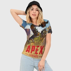 Женская футболка 3D Slim Октейн в деле - фото 2