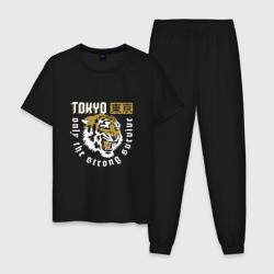 Мужская пижама хлопок Tiger - Japan