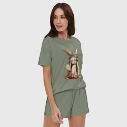 Женская пижама с шортиками хлопок Made in abbys - фото 2