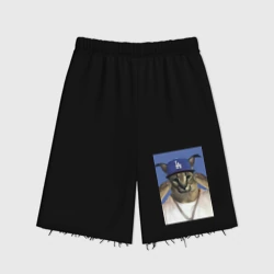 Женские шорты oversize футер хлопок Большой Шлёпа да бэйби