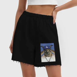 Женские шорты oversize футер хлопок Большой Шлёпа да бэйби - фото 2