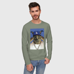 Мужской лонгслив хлопок Большой Шлёпа да бэйби - фото 2