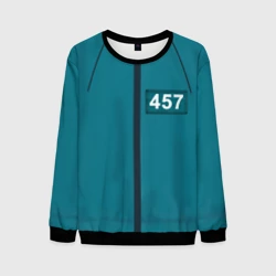 Мужской свитшот 3D Форма игрока Игра в кальмара