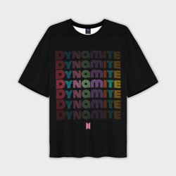 Мужская футболка oversize 3D Dynamite BTS