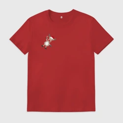 Мужская футболка хлопок Новогодний Олень!