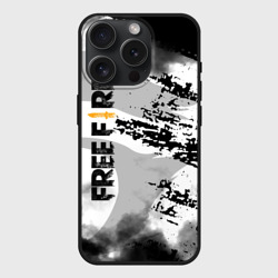 Чехол силиконовый для Apple iPhone 15 Pro матовый Garena free fire Гарена Фри фаер ночной силуэт