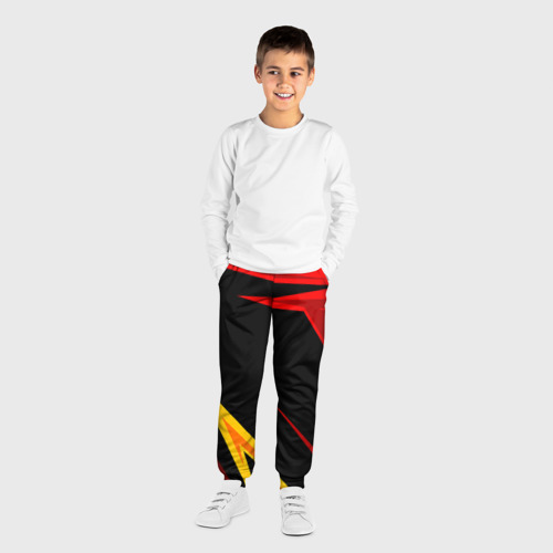 Детские брюки 3D Уникальные линии, цвет 3D печать - фото 4
