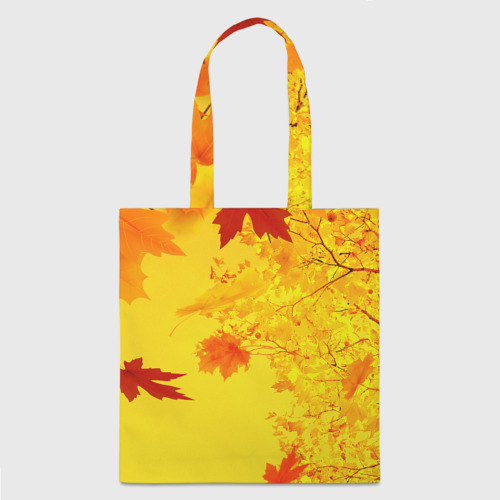 Шоппер 3D Осенние цвета золотая осень - фото 2