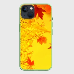 Чехол для iPhone 14 Осенние цвета золотая осень