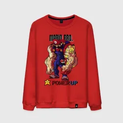 Мужской свитшот хлопок Big Mario