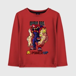 Детский лонгслив хлопок Big Mario