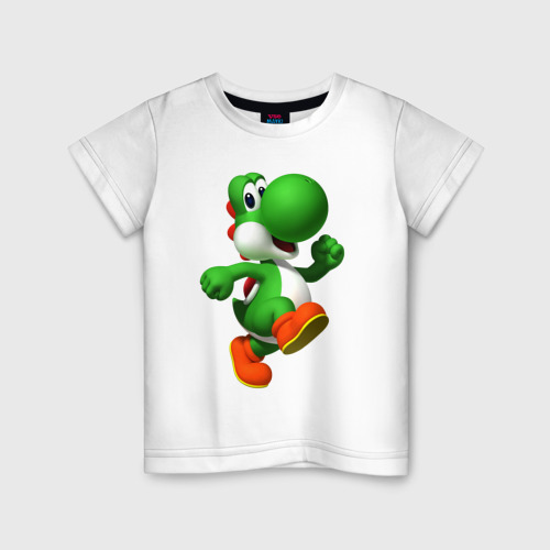 Детская футболка хлопок 3d Yoshi