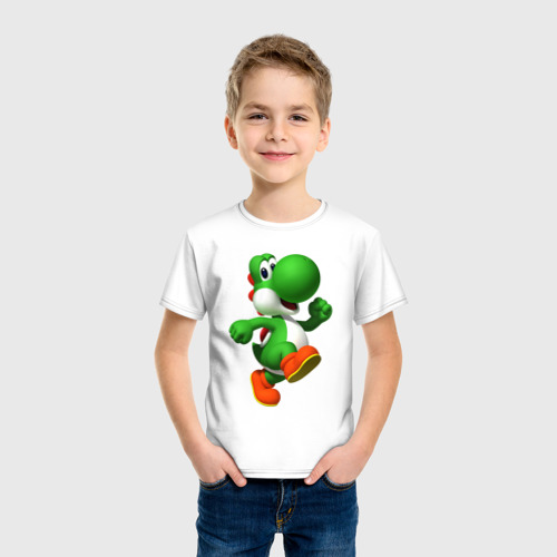 Детская футболка хлопок 3d Yoshi - фото 3