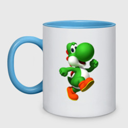 Кружка двухцветная 3d Yoshi