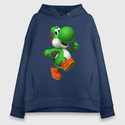 Женское худи Oversize хлопок 3d Yoshi