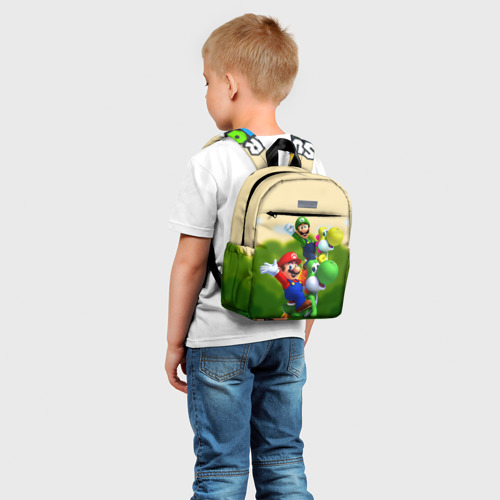 Детский рюкзак 3D Mario - Luigi - Yoshi - фото 3