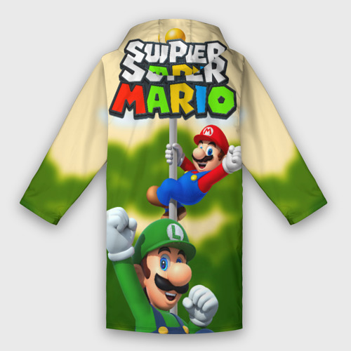 Женский дождевик 3D Mario - Luigi - Yoshi, цвет белый - фото 2